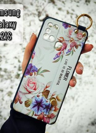 Оригінальний силіконовий чохол для телефона samsung galaxy a21s sm-a217 на самсунг галаксі а21с силікон