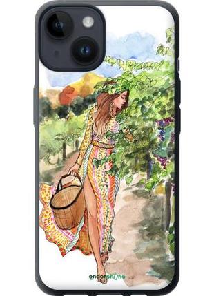 Чехол на iphone 14 девушка лето "3528u-2648-10746"