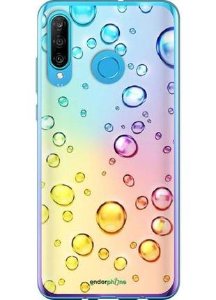 Чехол на huawei p30 lite пузырьки "3272u-1651-10746"