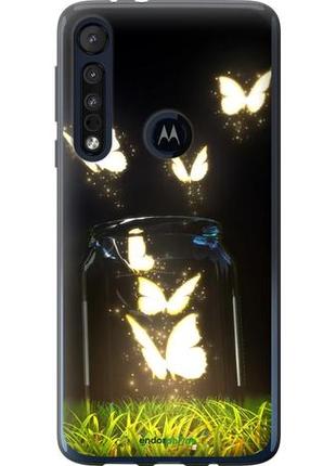 Чехол на motorola one macro бабочки "2983u-1812-10746"