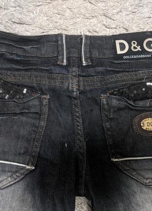 Крутые винтажные джинсы d&amp;g, size 28, made in italy, селёвид, полупояс 35 бедра 45 длина от пояса 100, ширина штанины 179 фото