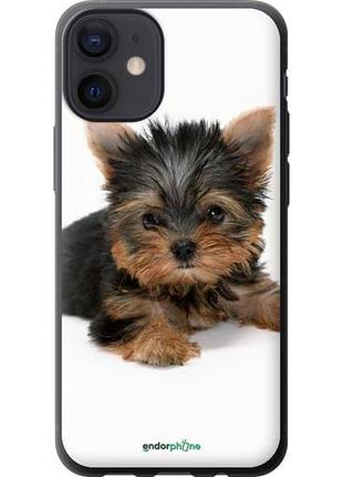 Чехол на iphone 12 mini щенок йоркширского терьера "931u-2071-10746"