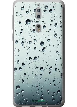 Чехол на nokia 8 стекло в каплях "848u-1115-10746"