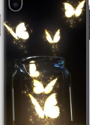 Чехол на iphone xs бабочки "2983u-1583-10746"