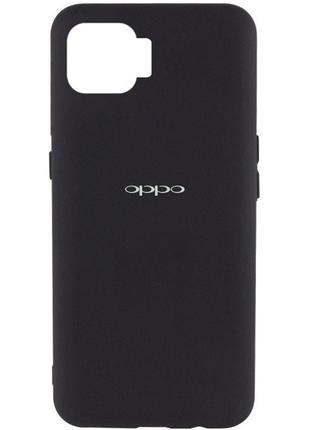 Чехол silicone cover my color full protective (a) для oppo a73 черный / black