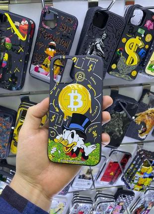 Чехол на смартфон с принтом - bitcoin.