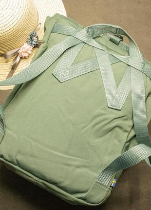 Сумка рюкзак водонепроникна kanken хакі кольору розмір 45х27х12 см2 фото