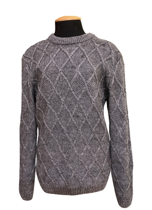 Сірий теплий светр asos, s/м