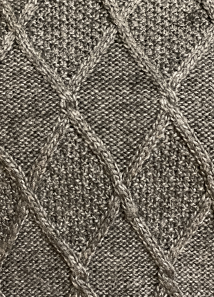 Серый теплый свитер asos, s/м6 фото