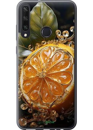 Чехол на huawei y6p лимон "5647u-1952-10746"