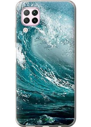 Чехол на huawei nova 6se морская волна "2939u-1823-10746"