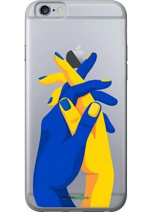 Чехол на iphone 6s stand with ukraine "5255u-90-10746"