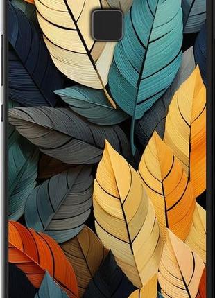 Чехол на huawei p9 lite кольорове листя "5644u-298-10746"