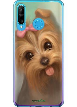 Чохол на huawei p30 lite намальований йоркширський тер'єр "928u-1651-10746"
