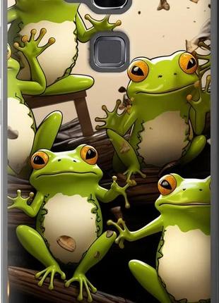 Чехол на huawei ascend mate 7 жабки "5656u-140-10746"