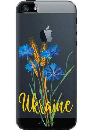 Чехол на iphone 5s ukraine v2 "5445u-21-10746"