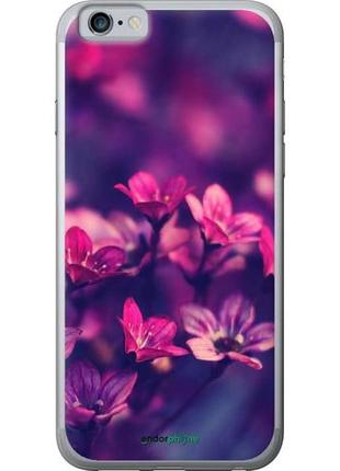 Чохол на iphone 6 пурпурові квіти "2719u-45-10746"