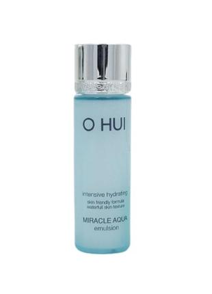 Увлажняющая эмульсия o hui miracle aqua emulsion 20 ml1 фото