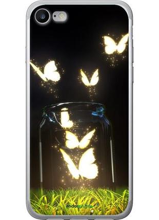 Чехол на iphone 8 бабочки "2983u-1031-10746"