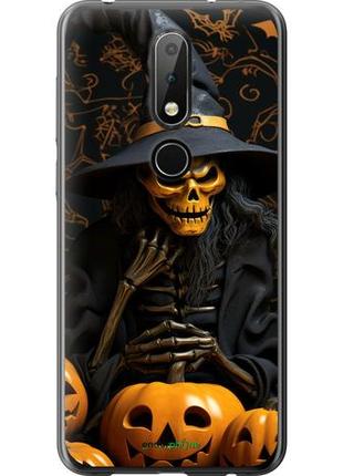 Чехол на nokia 6.1 plus halloween 2 "5654u-1539-10746"