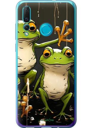 Чехол на huawei nova 4 жабки 2 "5657u-1632-10746"