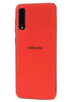 Чехол tpu+силикон для samsung galaxy a50