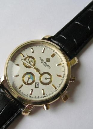 Мужские наручные часы рр с белым циферблатом ( код: ibw029o )