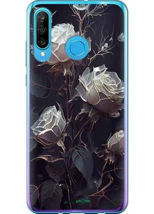 Чохол на huawei p30 lite троянди 2 "5550u-1651-10746"