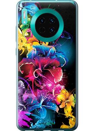 Чохол на huawei mate 30 абстрактні квіти "511u-1773-10746"