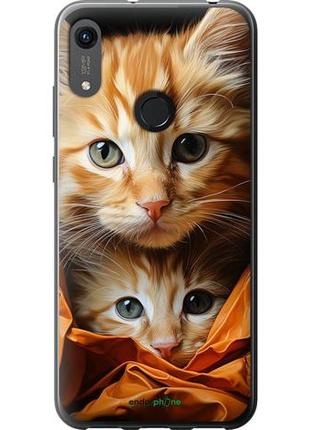 Чехол на huawei honor 8a котики 2 "5664u-1635-10746"