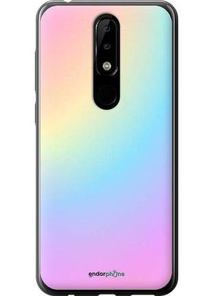 Чехол на nokia 5.1 plus радуга 2 "2920u-1543-10746"