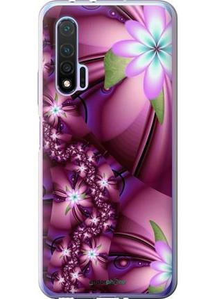 Чехол на huawei nova 6 цветочная мозаика "1961u-1821-10746"