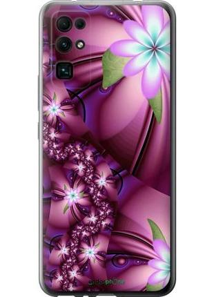 Чехол на huawei honor 30 цветочная мозаика "1961u-1921-10746"