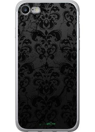 Чехол на iphone 7 узор черный "1612u-336-10746"