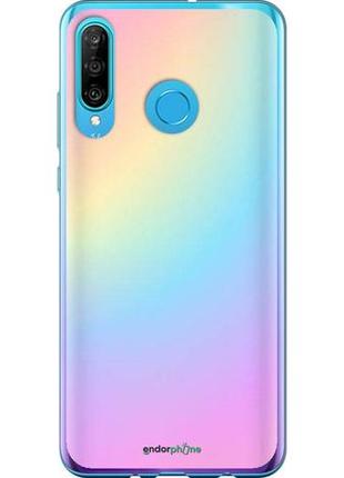 Чехол на huawei p30 lite радуга 2 "2920u-1651-10746"