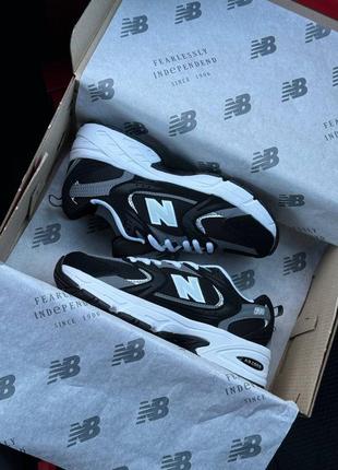 New balance 530 black white grey premium