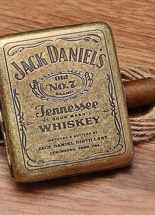 Картхолдер металевий jack daniels на подарунок