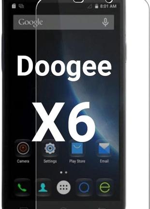 Защитное стекло для doogee x6