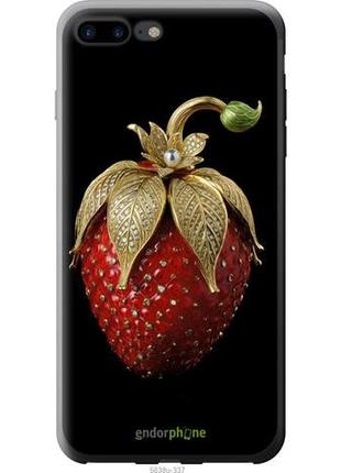 Чехол на iphone 7 plus клубника v3 "5638u-337-10746"