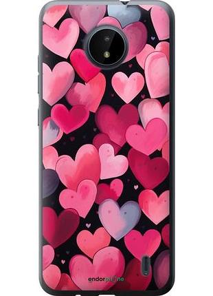 Чехол на nokia c20 сердечки 4 "5662u-2510-10746"