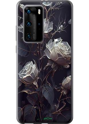 Чехол на huawei p40 pro розы 2 "5550u-1839-10746"