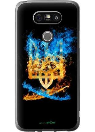 Чехол на lg g5 h860 герб "1635u-348-10746"