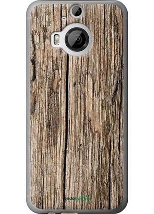 Чехол на htc one m9 plus текстура дерева "4476u-134-10746"