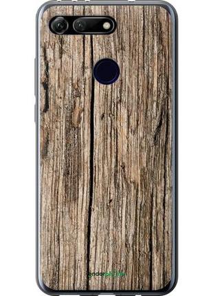 Чехол на huawei honor view 20 текстура дерева "4476u-1645-10746"