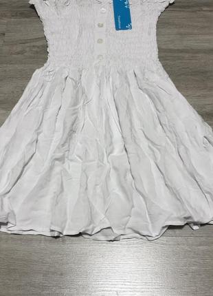 Платье с открытыми плечами летнее легкое м3 фото