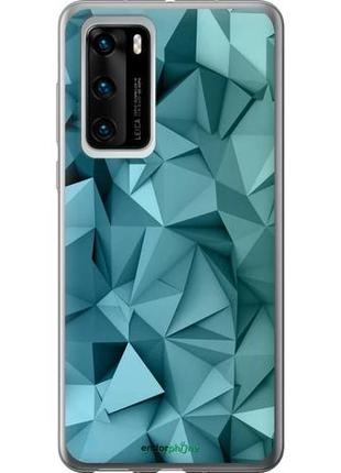 Чехол на huawei p40 геометрический узор v2 "2693u-1840-10746"