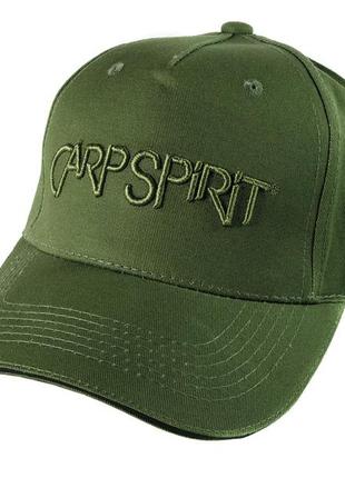 Кепка carp spirit baseball 3d logo green