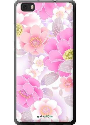 Чехол на huawei ascend p8 lite цвет яблони "2225u-126-10746"