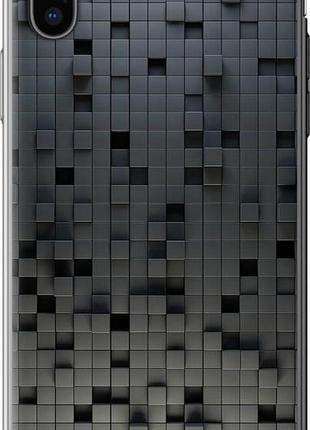 Чехол на iphone x кубики "1061u-1050-10746"