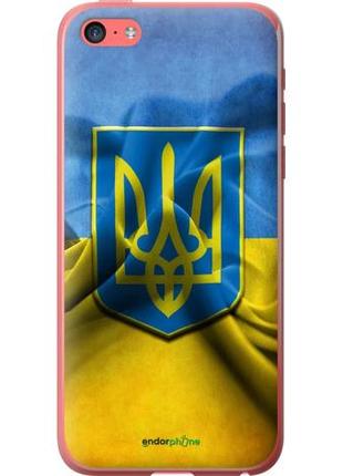 Чохол на iphone 5c прапор і герб україни 1 "375u-23-10746"1 фото